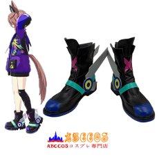 画像5: ウマ娘 プリティーダービー ナリタタイシン コスプレ靴 abccos製 「受注生産」 (5)
