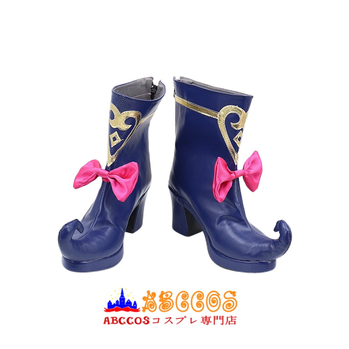 画像1: プリパラ PriPara 黒須あろま コスプレ靴 abccos製 「受注生産」 (1)