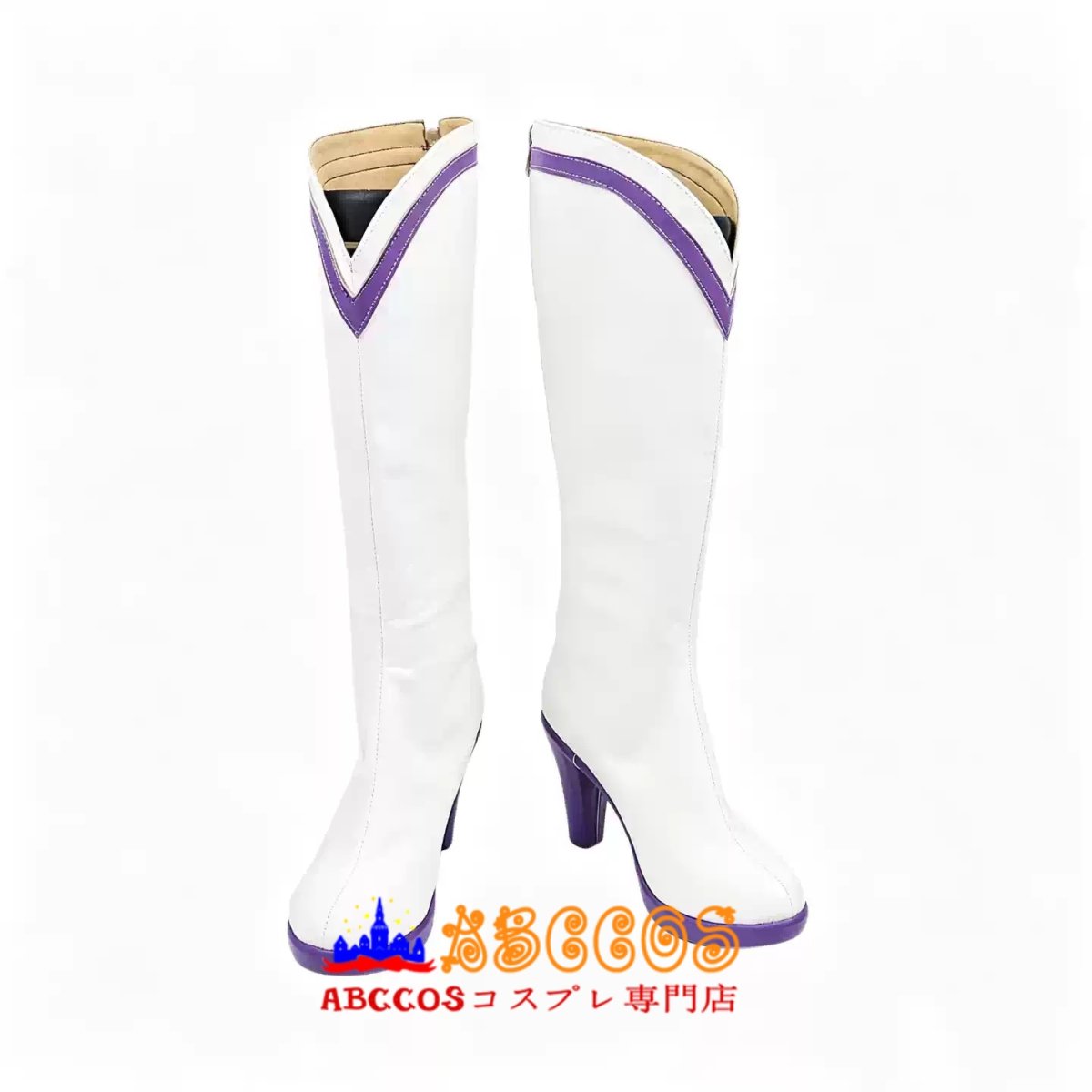 画像1: Re：ゼロから始める異世界生活 エミリア Emilia コスプレ靴 abccos製 「受注生産」 (1)