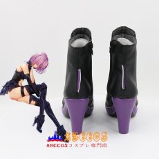 画像4: Fate/Grand Order マシュ・キリエライト コスプレ靴 abccos製 「受注生産」 (4)