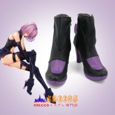 画像5: Fate/Grand Order マシュ・キリエライト コスプレ靴 abccos製 「受注生産」 (5)
