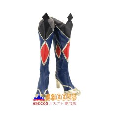 画像1: 原神 げんしん Genshin Impact ロサリア ブーツ コスプレ靴 abccos製 「受注生産」 (1)