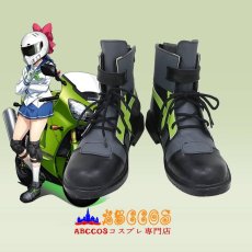 画像3: ばくおん！！ 佐倉 羽音（さくら はね）コスプレ靴 abccos製 「受注生産」 (3)