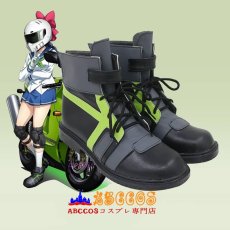 画像4: ばくおん！！ 佐倉 羽音（さくら はね）コスプレ靴 abccos製 「受注生産」 (4)