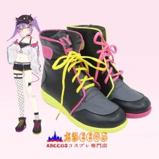 画像4: hololive ホロライブ VTuber 常闇トワ／とこやみ とわ コスプレ靴 abccos製 「受注生産」 (4)