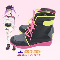 画像5: hololive ホロライブ VTuber 常闇トワ／とこやみ とわ コスプレ靴 abccos製 「受注生産」 (5)