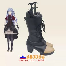 画像5: BanG Dream! Ave_Mujica バンドリ！ 豊川祥子（とがわ さきこ）コスプレ靴 abccos製 「受注生産」 (5)