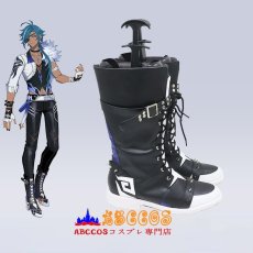 画像4: 原神 Genshin Impact げんしん Kaeya ガイア コスプレ靴 abccos製 「受注生産」 (4)