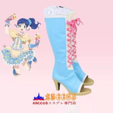 画像4: アイカツ！アイドルカツドウ！ 霧矢あおい 藤堂ユリカ コスプレ靴 abccos製 「受注生産」 (4)