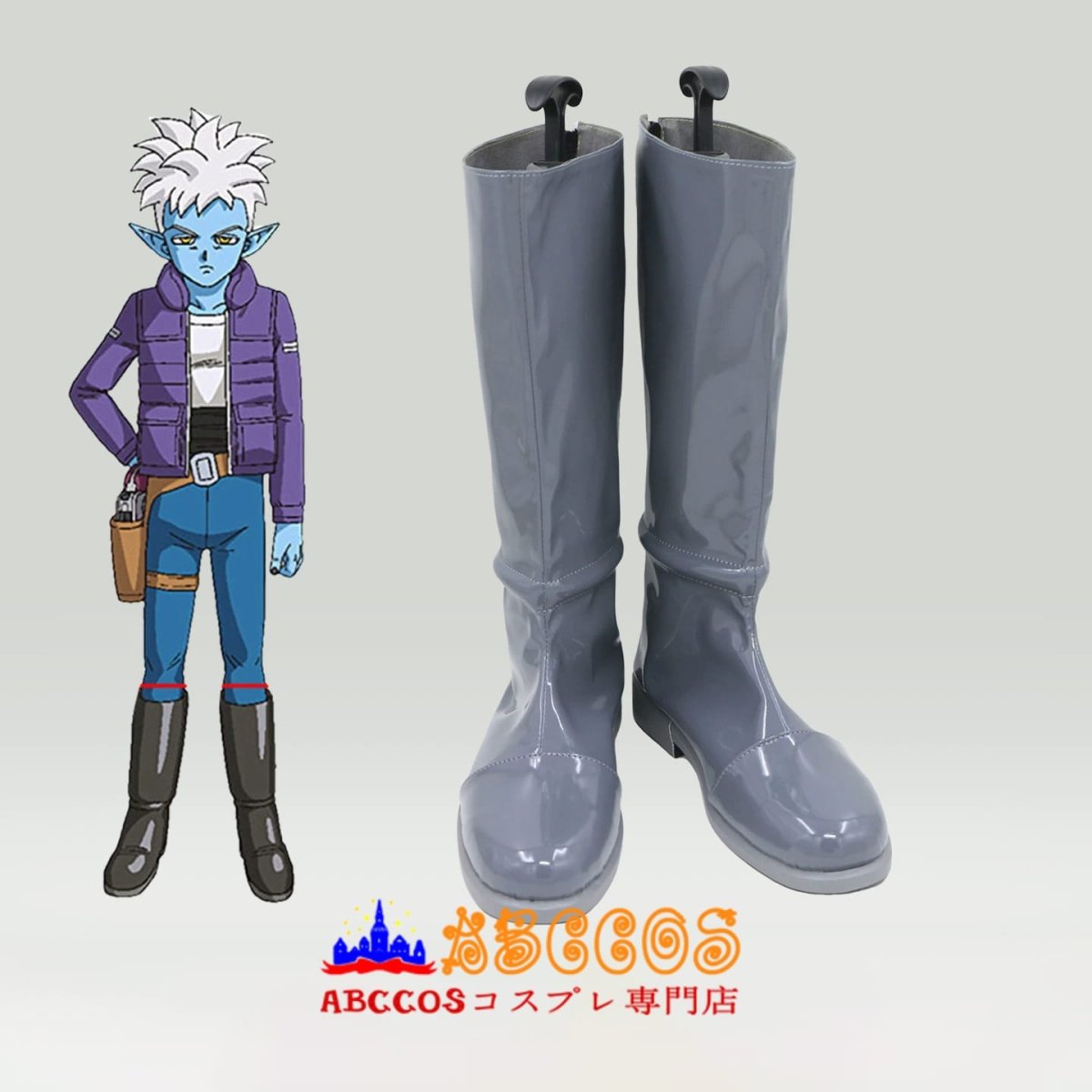 画像3: ドラゴンボールDAIMA グロリオ コスプレ靴 abccos製 「受注生産」 (3)