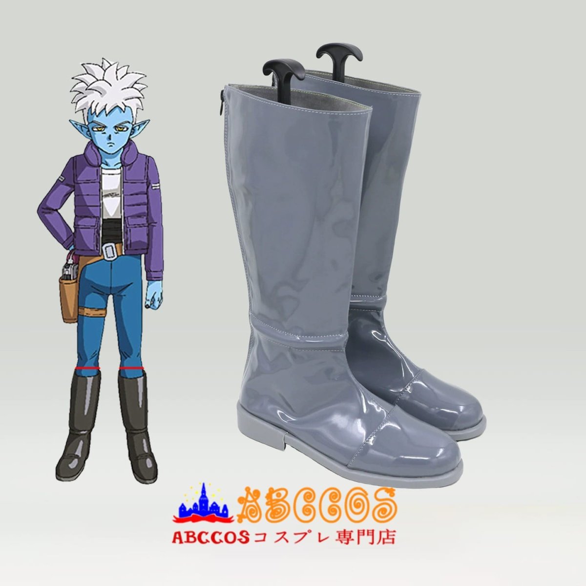 画像4: ドラゴンボールDAIMA グロリオ コスプレ靴 abccos製 「受注生産」 (4)