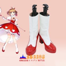 画像3: カードキャプターさくら 木之本 桜 コスプレ靴 abccos製 「受注生産」 (3)