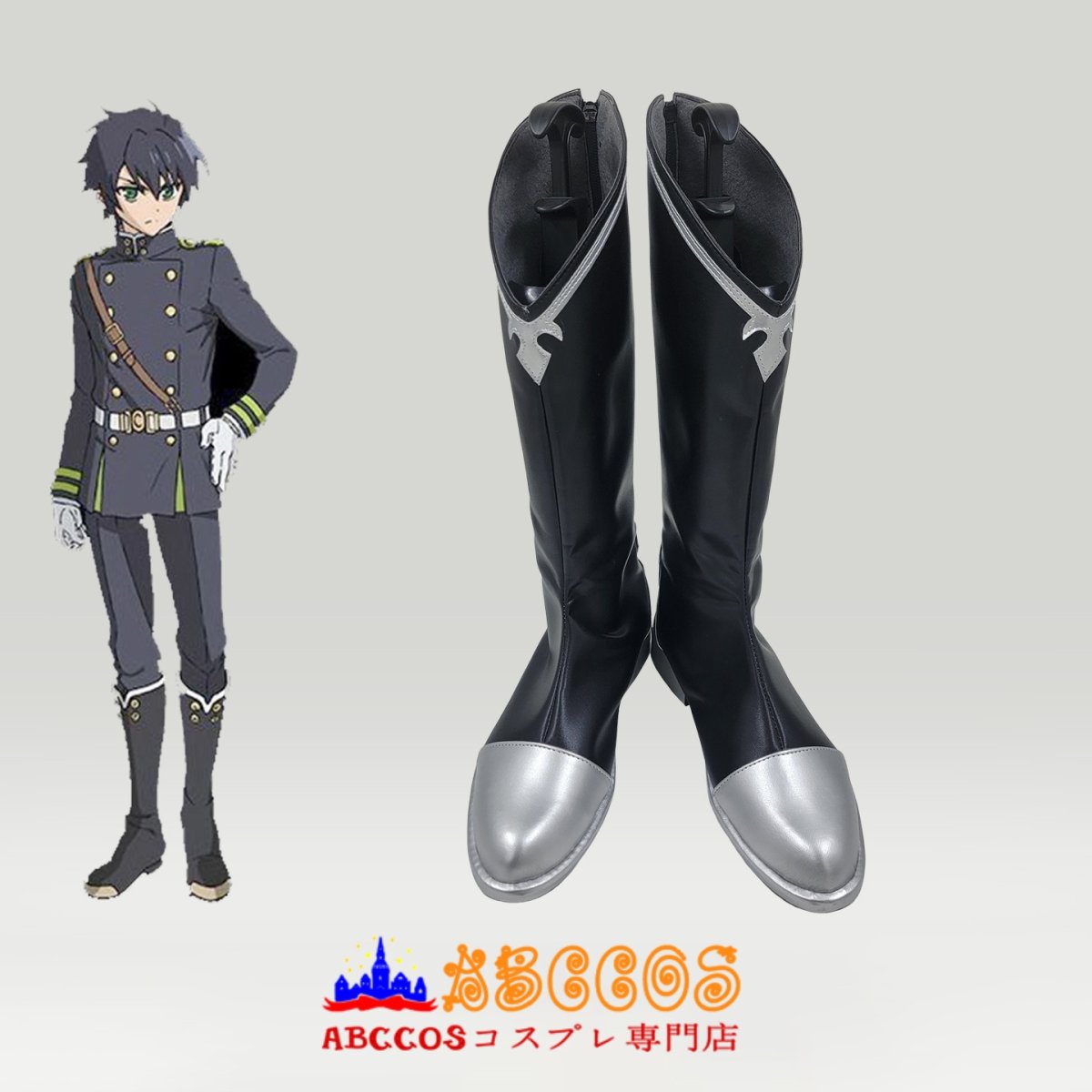 画像3: 天才王子の赤字国家再生術 ウェイン・サレマ・アルバレスト コスプレ靴 abccos製 「受注生産」 (3)