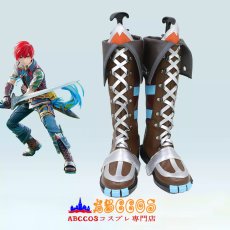 画像3: イースVIII -Lacrimosa of DANA-（イースエイト ラクリモサ・オブ・ダーナ）アドル＝クリスティン コスプレ靴 abccos製 「受注生産」 (3)