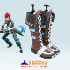 画像4: イースVIII -Lacrimosa of DANA-（イースエイト ラクリモサ・オブ・ダーナ）アドル＝クリスティン コスプレ靴 abccos製 「受注生産」 (4)