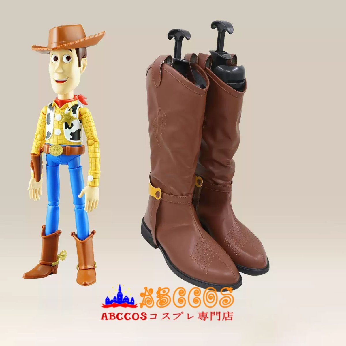 画像4: トイ・ストーリー ウッディ・プライド Toy Story Woody Pride コスプレ靴 abccos製 「受注生産」 (4)