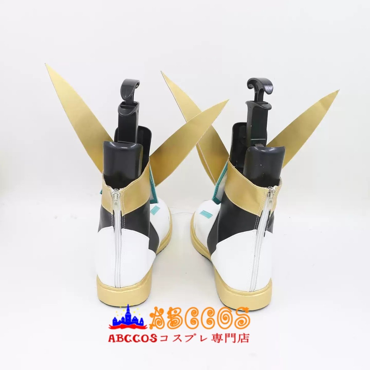 画像2: ゼノブレイド 2 Xenoblade 2 ホムラ/Pyra コスプレ靴 abccos製 「受注生産」 (2)