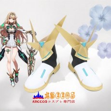 画像3: ゼノブレイド 2 Xenoblade 2 ホムラ/Pyra コスプレ靴 abccos製 「受注生産」 (3)