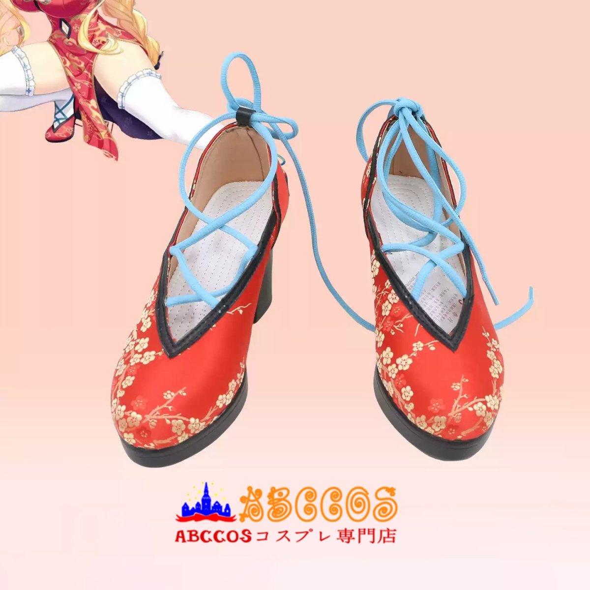 画像3: デート・ア・ライブ（DATE A LIVE）星宮 六喰（ほしみや むくろ）コスプレ靴 abccos製 「受注生産」 (3)