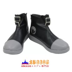 画像1: HUNDRED LINE -最終防衛学園- 蒼月衛人（あおつき えいと） コスプレ靴 abccos製 「受注生産」 (1)
