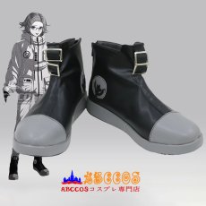 画像2: HUNDRED LINE -最終防衛学園- 蒼月衛人（あおつき えいと） コスプレ靴 abccos製 「受注生産」 (2)
