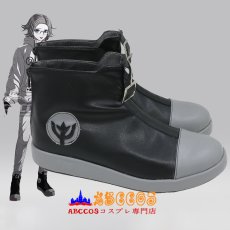 画像4: HUNDRED LINE -最終防衛学園- 蒼月衛人（あおつき えいと） コスプレ靴 abccos製 「受注生産」 (4)