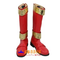 画像1: 騎士竜戦隊リュウソウジャー KISHIRYU SENTAI RYUSOULGER リュウソウレッド コスプレ靴 abccos製 「受注生産」 (1)