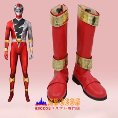 画像2: 騎士竜戦隊リュウソウジャー KISHIRYU SENTAI RYUSOULGER リュウソウレッド コスプレ靴 abccos製 「受注生産」 (2)