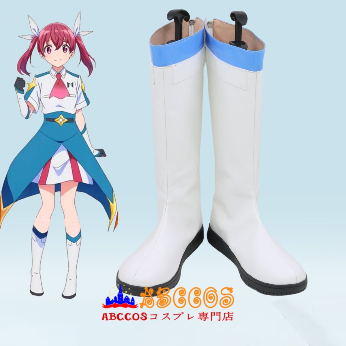 画像2: 株式会社マジルミエ 桜木カナ コスプレ靴 abccos製 「受注生産」 (2)