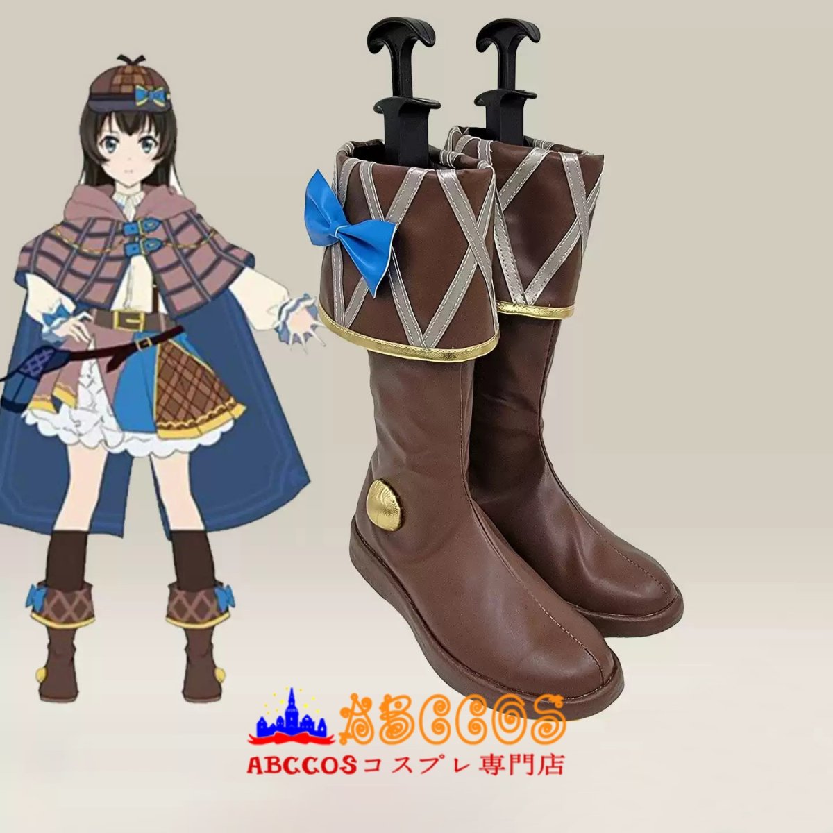 画像3: 少女☆歌劇 レヴュースタァライト 神楽 ひかり コスプレ靴 abccos製 「受注生産」 (3)