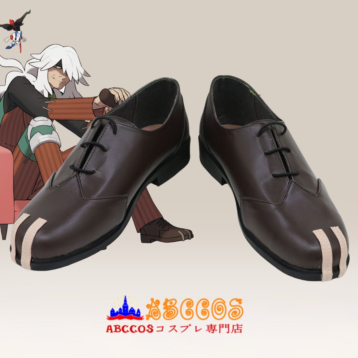 画像2: ポケモンレジェンズゼットエー（Pokémon LEGENDS Z-A）AZ コスプレ靴 abccos製 「受注生産」 (2)