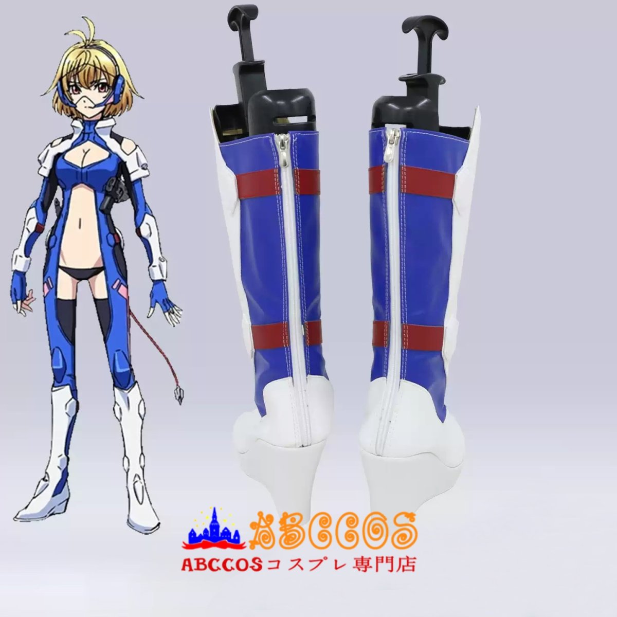画像5: クロスアンジュ 天使と竜の輪舞 アンジュ/Ange コスプレ靴 abccos製 「受注生産」 (5)
