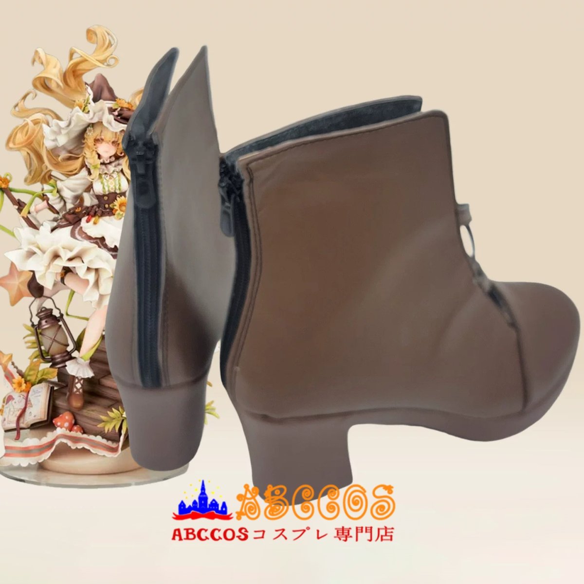 画像5: 東方Project（東方プロジェクト） 霧雨魔理沙（きりさめ まりさ）コスプレ靴 abccos製 「受注生産」 (5)