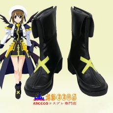 画像2: 魔法少女リリカルなのは 八神はやて コスプレ靴 abccos製 「受注生産」 (2)