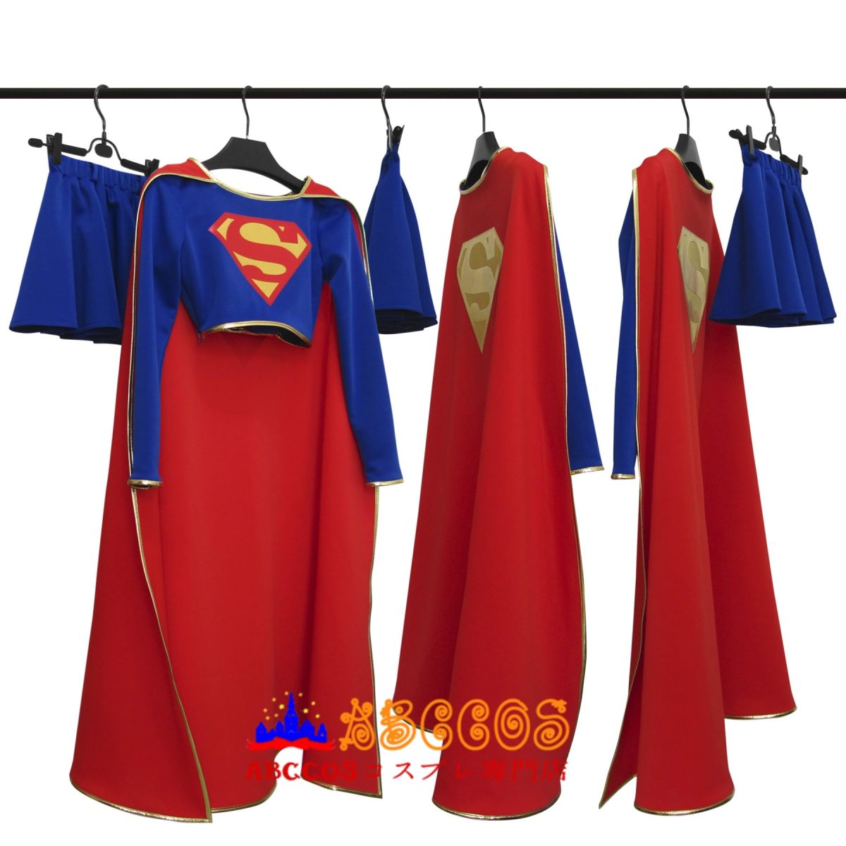画像8: SUPERGIRL(スーパーガール)コスプレ衣装 abccos製 「受注生産」 (8)
