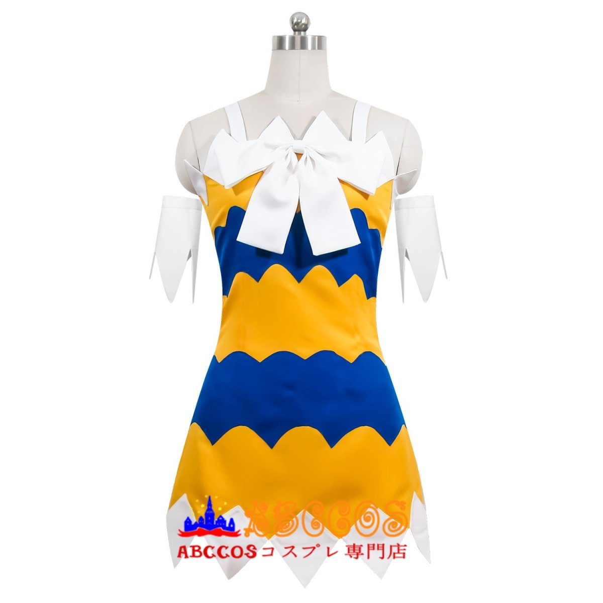 画像1: FAIRY TAIL フェアリーテイル ウェンディ·マーベル コスプレ衣装 abccos製 「受注生産」 (1)
