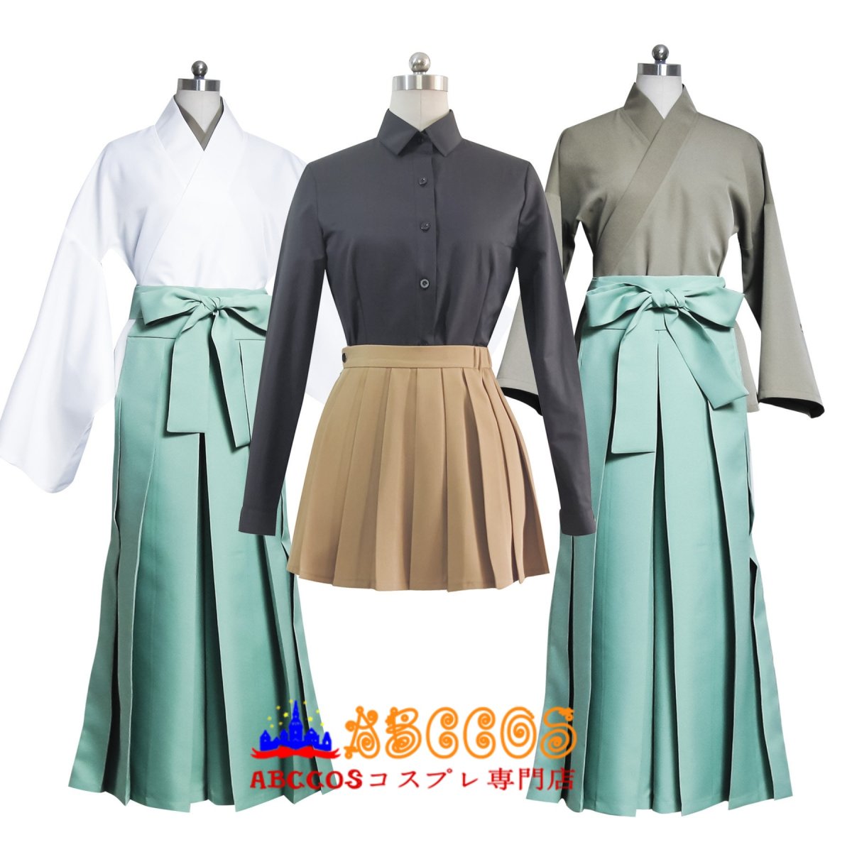 画像8: 神様はじめました（かみさまはじめました）桃園奈々生（ももぞの ななみ）巴衛（ともえ）瑞希（みずき）コスプレ衣装 abccos製 「受注生産」 (8)
