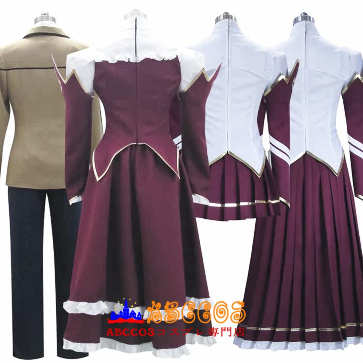 画像12: フリージング アオイ=カズヤ サテライザー＝エル＝ブリジット コスプレ衣装 abccos製 「受注生産」 (12)
