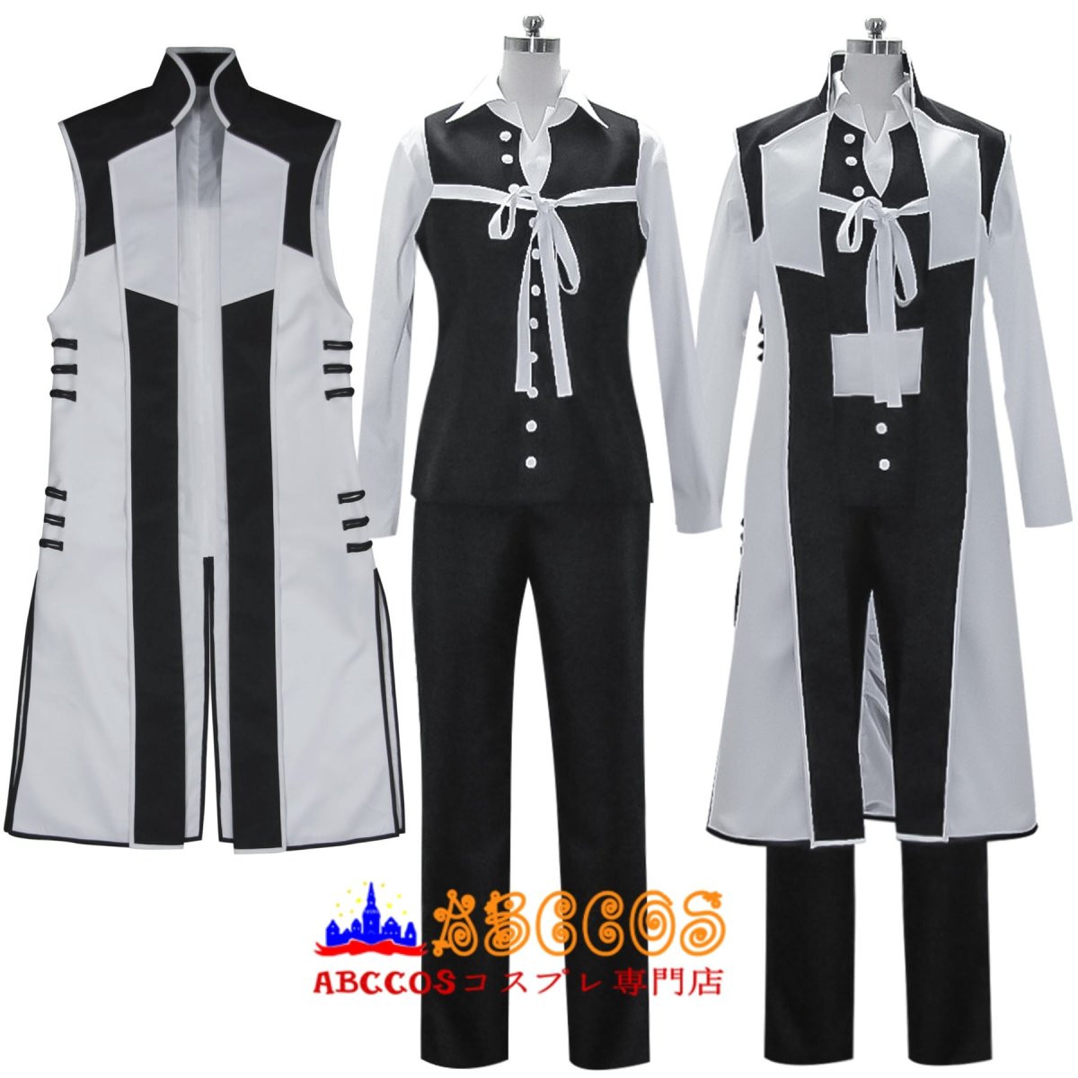 画像10: 薄桜鬼 〜新選組奇譚〜 沖田総司（おきた そうじ）土方歳三（ひじかた としぞう）原田左之助（はらだ さのすけ）斎藤一（さいとう はじめ） コスプレ衣装 abccos製 「受注生産」 (10)