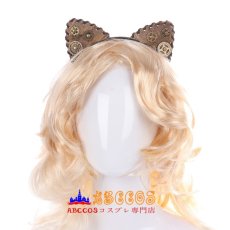 画像7: ハロウィン ダンスパーティー カチューシャ 猫の耳 コスプレ道具 abccos製 「受注生産」 (7)