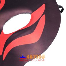 画像5: ハロウィン ダンスパーティー マスカレード きつね ブラック マスク mask コスプレ道具 abccos製 「受注生産」 (5)