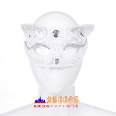 画像3: ハロウィン ダンスパーティー マスカレード ネコ匹 マスク mask コスプレ道具 abccos製 「受注生産」 (3)