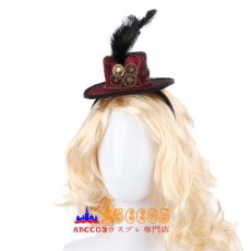 画像9: ハロウィン ダンスパーティー カチューシャ パンク風 ぼうし コスプレ道具 abccos製 「受注生産」 (9)