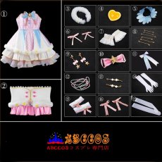 画像8: アイカツ！アイドルカツドウ！キラキラ宣言 星宮いちご/Hoshimiya Ichigo コスプレ衣装 abccos製 「受注生産」 (8)