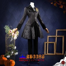 画像3: ディズニーツイステッドワンダーランド ハロウィンイベント リドル・ローズハート Riddle コスプレ衣装 abccos製 「受注生産」 (3)