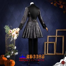 画像4: ディズニーツイステッドワンダーランド ハロウィンイベント リドル・ローズハート Riddle コスプレ衣装 abccos製 「受注生産」 (4)