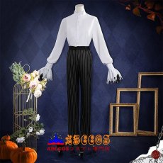 画像6: ディズニーツイステッドワンダーランド ハロウィンイベント スカリー・j・グレイ ワース Skully コスプレ衣装 abccos製 「受注生産」 (6)