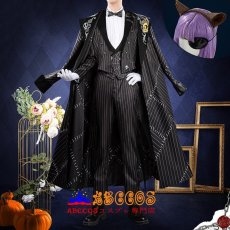 画像4: ディズニーツイストワンダーランド 2024ハロウィンイベント Leona Kingscholar レオナ·キングスカラー コスプレ衣装 abccos製 「受注生産」 (4)