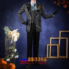 画像4: ディズニーツイストワンダーランド 2024ハロウィンイベント Trey Clover トレイ・クローバー コスプレ衣装 abccos製 「受注生産」 (4)