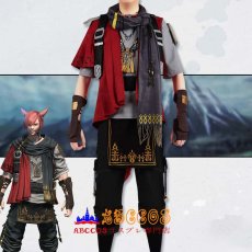 画像3: ファイナルファンタジーXIV:新生エオルゼア/FINAL FANTASY XIV:A Realm Reborn FF14 グ・ラハ・ティア G'raha Tia コスプレ衣装 abccos製 「受注生産」 (3)